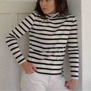 Tradlands Monty Striped Turtleneck